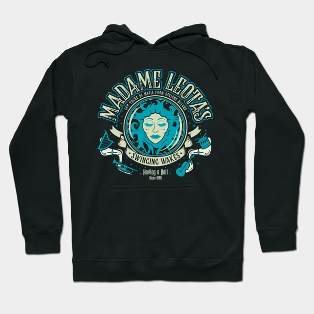 Madame Leota's Swinging Wakes Hoodie by asmallshopandadream